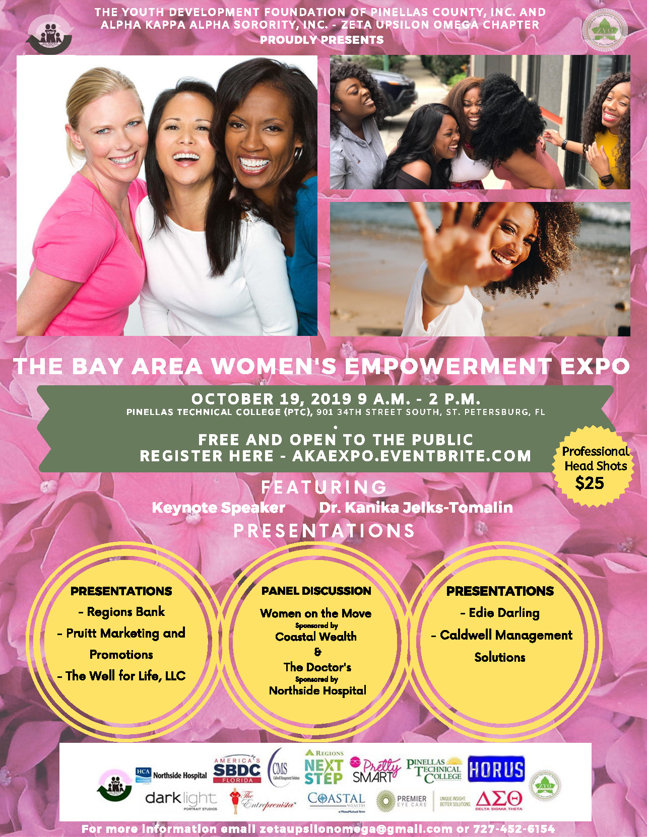 Bay Area Women’s Expo 10/19/19 Zeta Upsilon Omega Chapter Alpha